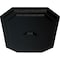 Ekena Millwork Felix Ceiling Medallion, Hand-Painted Black Pearl, 25 1/4"W x 17 1/4"H x 1 3/4"P CM25FEBPS - alternate 4